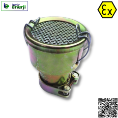 Kıvılcım Çıkarmaz Alev Kesici, Kıvılcım Önleyici  Ø101.5