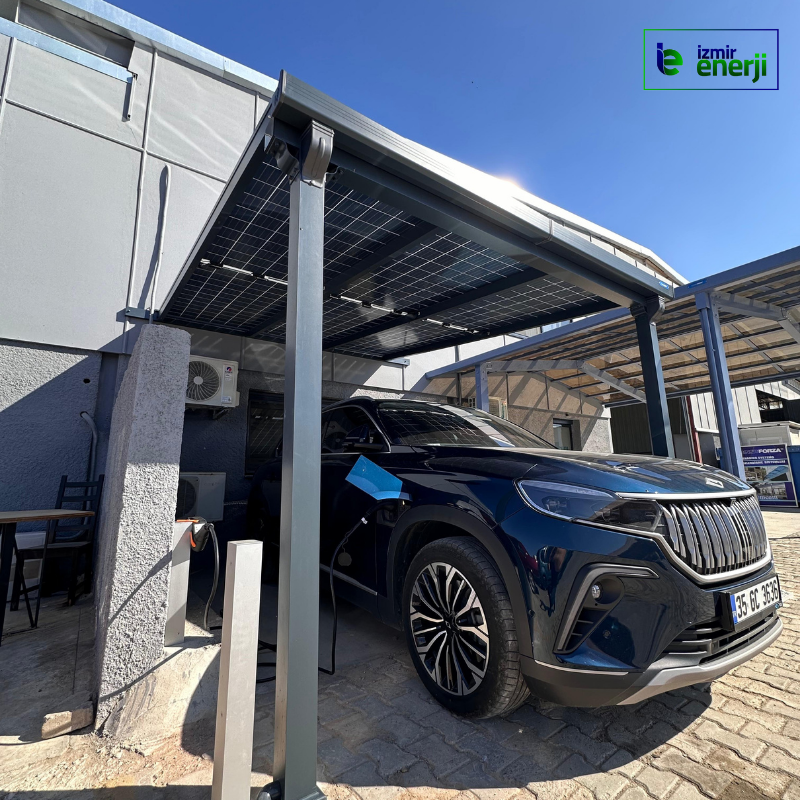 2 Araçlık Solar Otopark 8kw