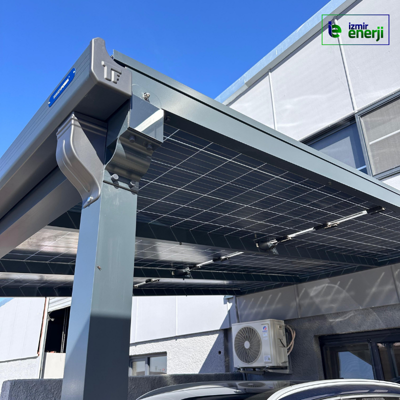 2 Araçlık Solar Otopark 8kw