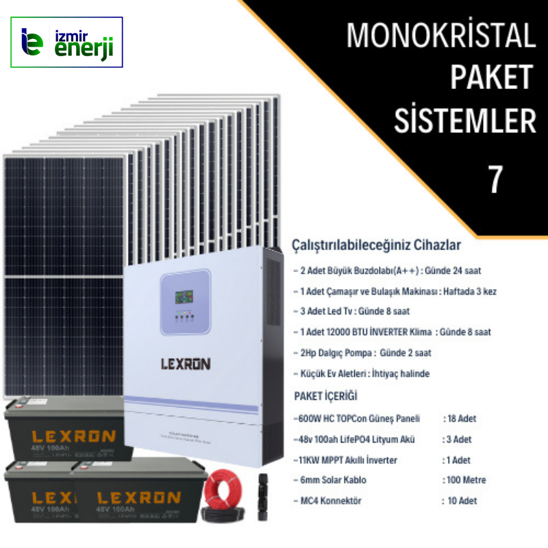 KLİMALI BÜYÜK EV PAKETİ (PAKET 7)