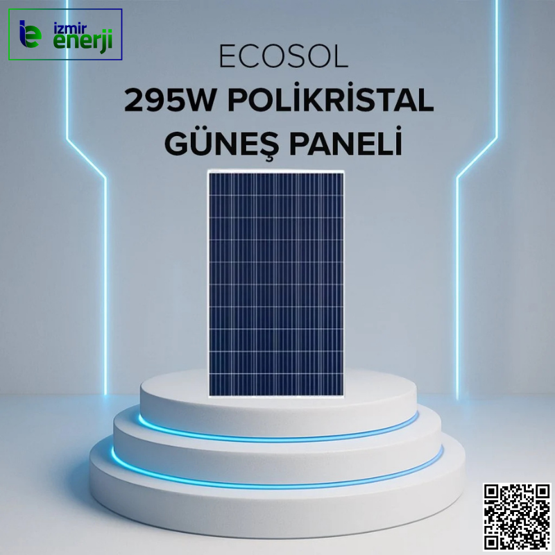 295W ECOSOL POLYKRİSTAL Güneş Paneli