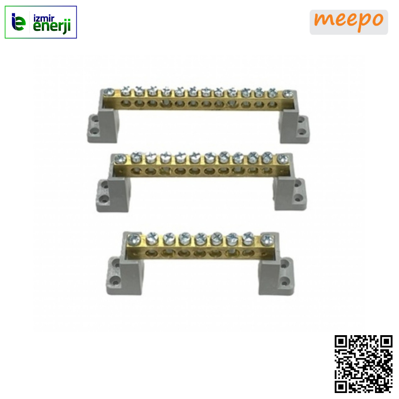 Meepo Nötr Barası 12 Delik 250A (10x15)