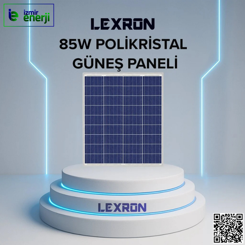 85W POLYKRİSTAL Güneş Paneli