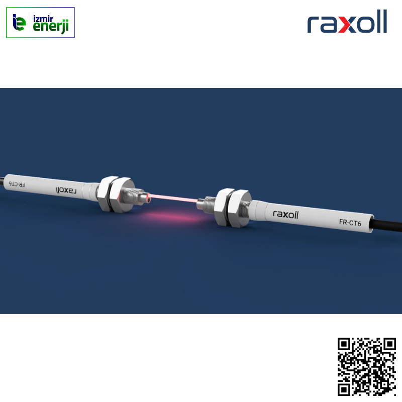 Karşılıklı, M6 Düz, 2mt Fiber Uzunluk, ( 600mm / 1400mm Algılama mesafesi )