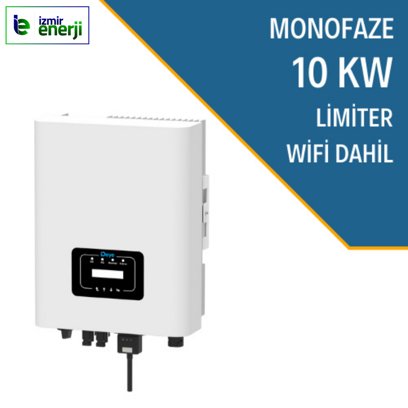 10KW ON-GRİD Limiter ve Wife DAHİL Monofaze İnverter