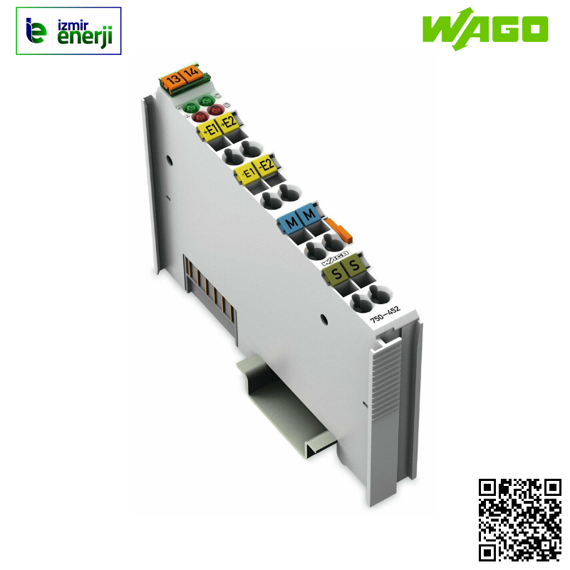 750-452 2 kanallı analog giriş; 0 … 20 mA; Diferansiyel giriş