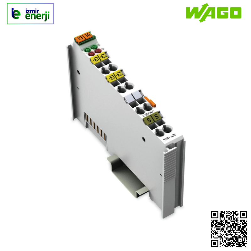 750-479 2 kanallı analog giriş; ±10 VDC; Diferansiyel giriş