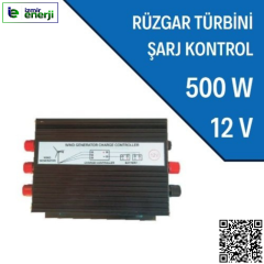 500W-12V Rüzgar Türbün Şarj Kontrol Cihazı
