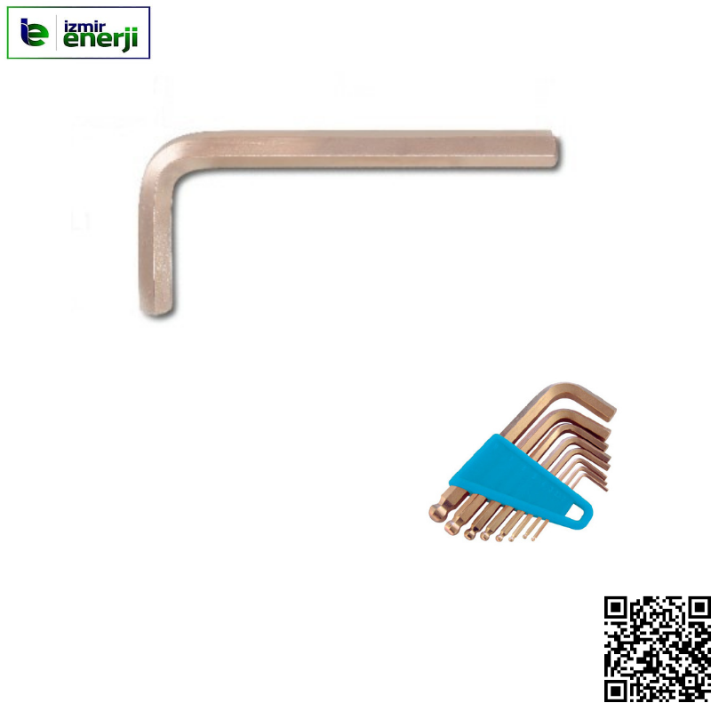 Kıvılcım Çıkarmaz 3 mm Ex-Proof Allen Anahtar ( Altı Köşe )
