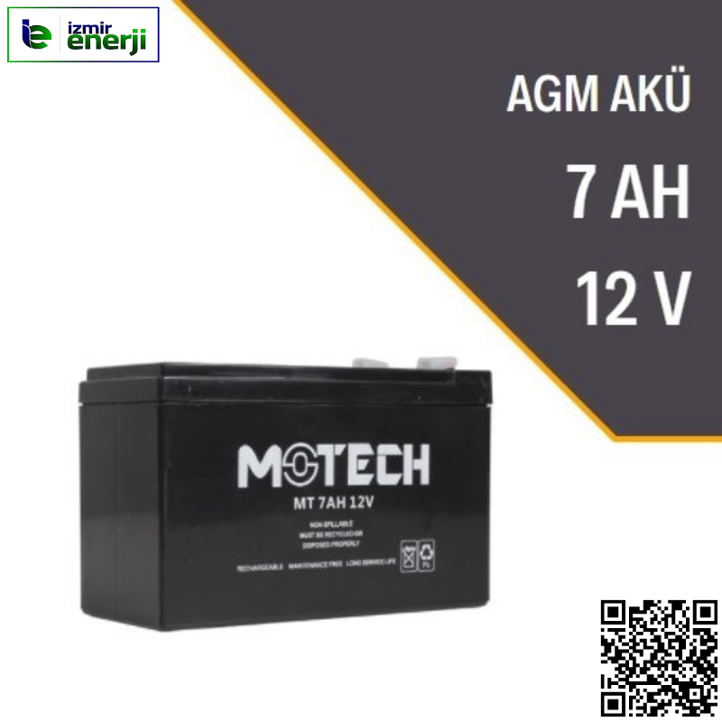 7AH-12V Kuru Tip Akü