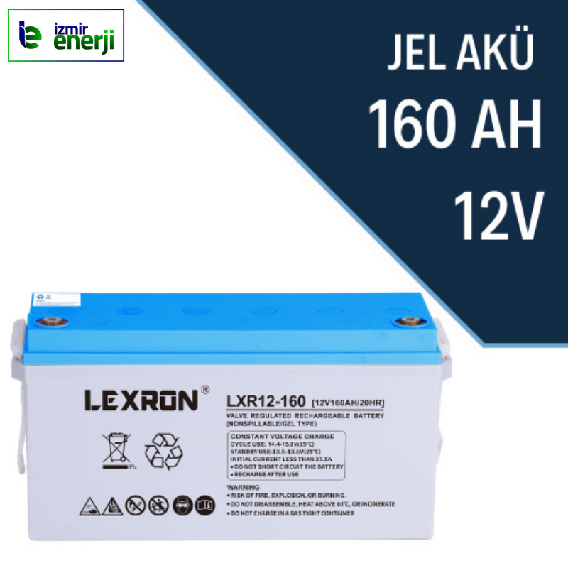 160AH-12V Jel Akü