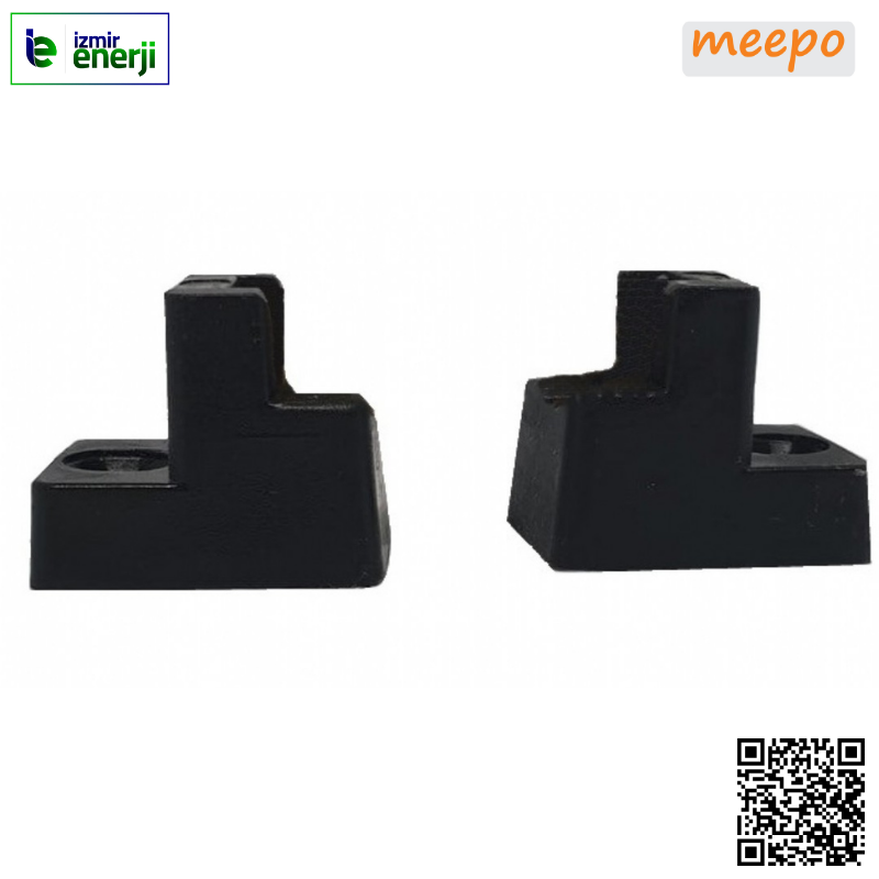 Siyah plastik ayak Küçük