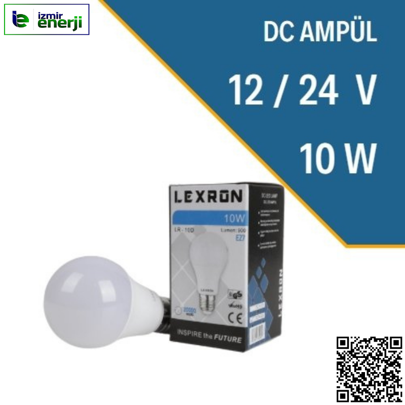 10W DC Ampul 12V/24V ( 10'lu )