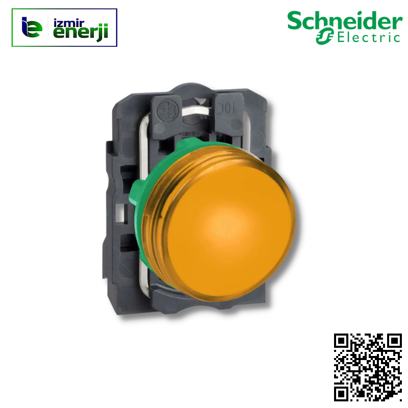 XB5-AVB5 LED”li 24 V AC/DC beslemeli Sarı Sinyal Lambası