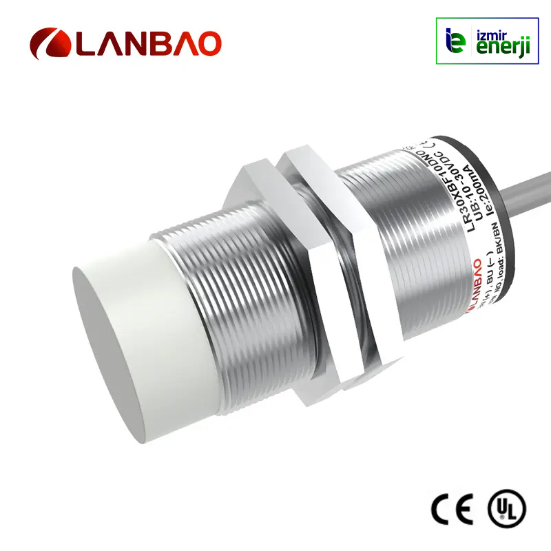 M30 Endüktif sensör 15mm Algılama, ÇIKIK Kafa, PNP, NC, 10-30V DC 2mt Kablolu