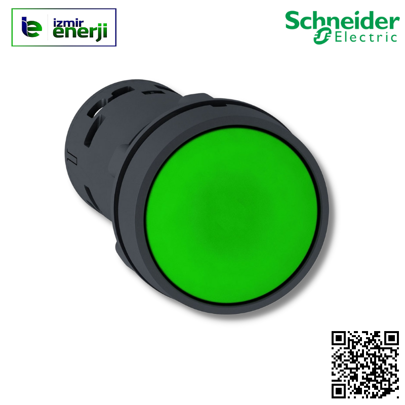 XB7-NA31 1NA Yeşil Yaylı Butonla