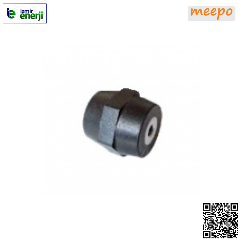 V0 Plastik İzolatör, 30x30mm M10, ikitaraf somun