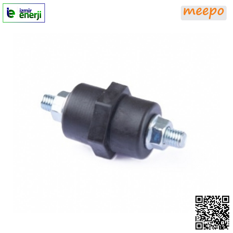 V0 Plastik İzolatör, 31,5x40mm M10, Civatalı