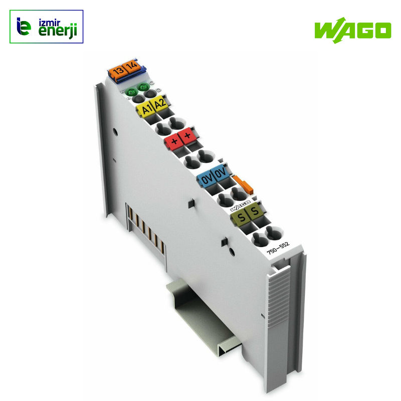 750-552 2 kanallı analog çıkış; 0 … 20 mA