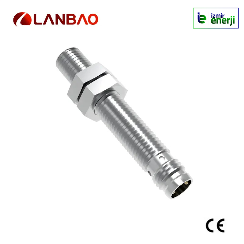M8 Endüktif Sensör 1,5mm Algılama, PNP, NO, 10-30V DC ( M8 Soket Bağlantı )