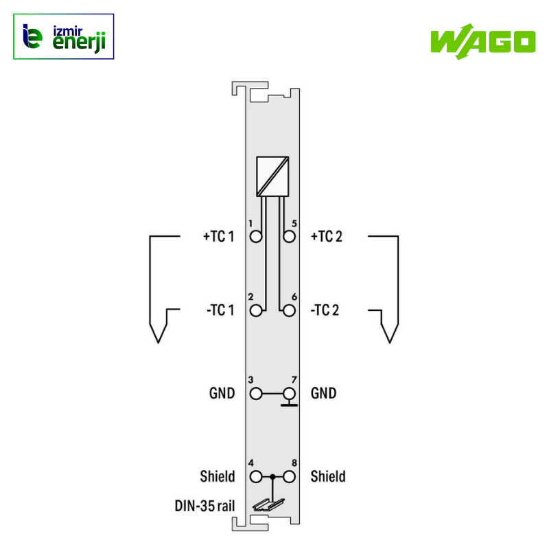 750-469 2 kanallı analog giriş; Termokupl K; Arıza teşhisi