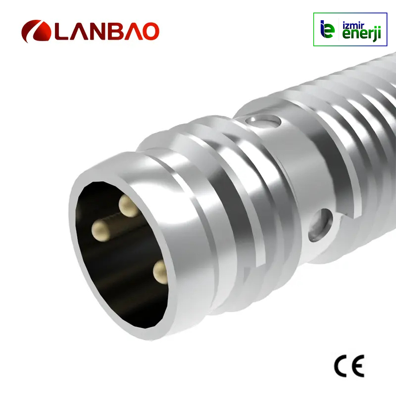 M8 Endüktif Sensör 1,5mm Algılama, NPN, NO, 10-30V DC ( M8 Soket Bağlantı )