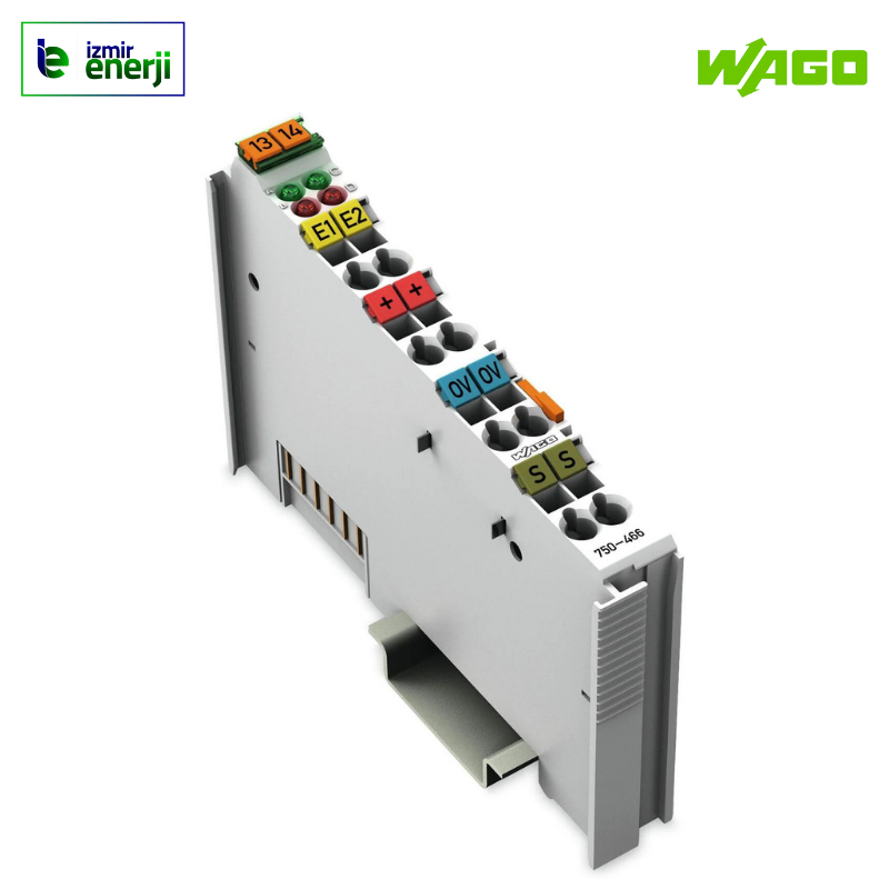 750-466 2 kanallı analog giriş; 4 … 20 mA; Tek uçlu