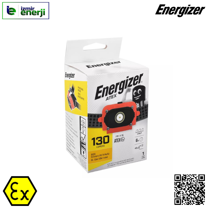 ATEX 3AAA KAFA LAMBASI 130 LUMENS