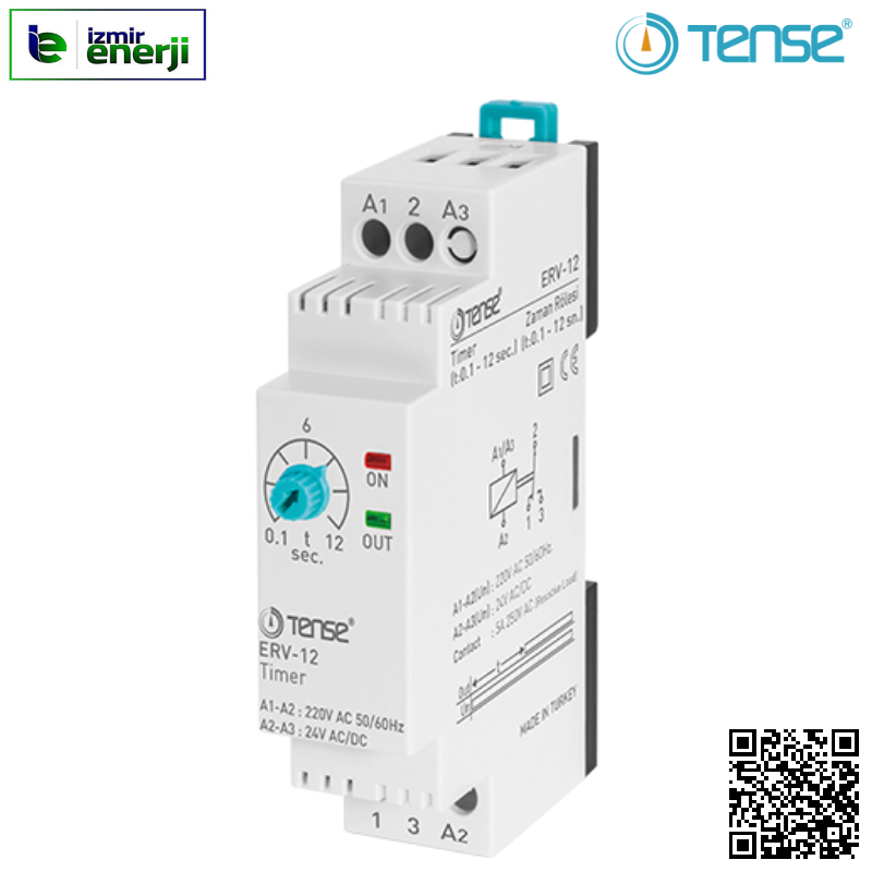 ERV-12 Çekmede Gecikmeli Zaman Rölesi