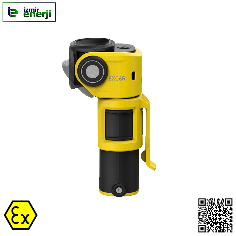EXC6R Exproof Şarj Edilebilir Feneri Patlama Riski Olan Alanlarda Güvenle Kullanabilirsiniz.