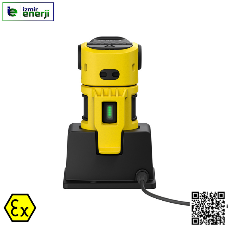 EXC6R Exproof Şarj Edilebilir Feneri Patlama Riski Olan Alanlarda Güvenle Kullanabilirsiniz.