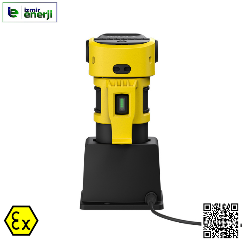EXC7R Exproof Şarj Edilebilir Feneri Patlama Riski Olan Alanlarda Güvenle Kullanabilirsiniz.