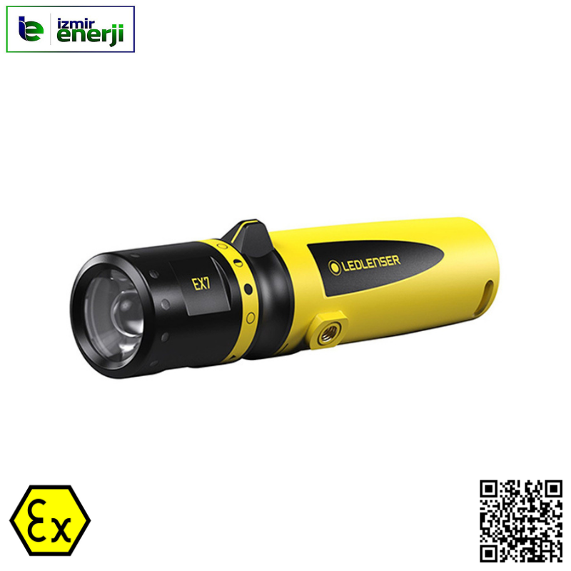 EX7 Exproof Pilli Fener Patlama Riski Olan Alanlarda Güvenle Kullanabilirsiniz.