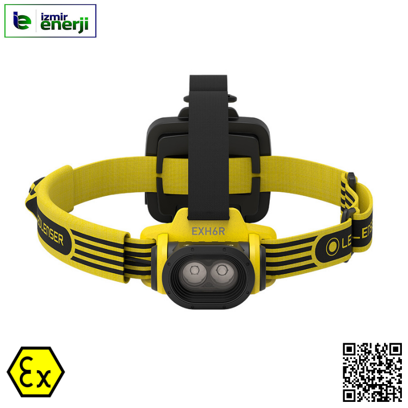 EXH6R Exproof Şarj Edilebilir Kafa Lambası Patlama Riski Olan Alanlarda Güvenle Kullanabilirsiniz.