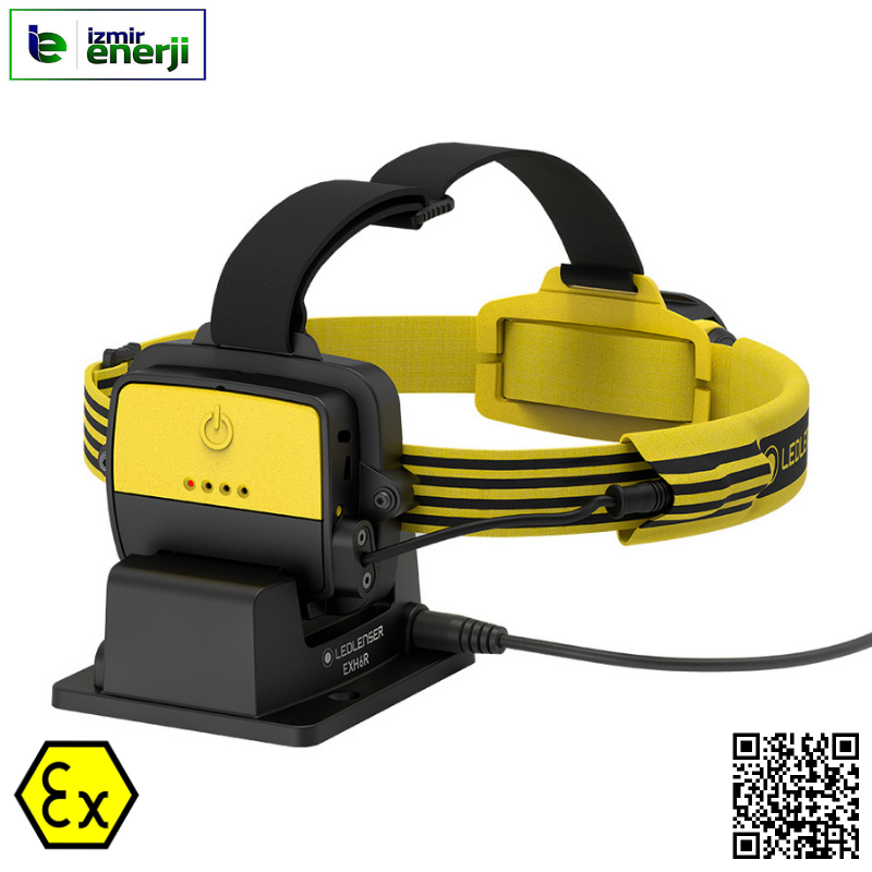 EXH6R Exproof Şarj Edilebilir Kafa Lambası Patlama Riski Olan Alanlarda Güvenle Kullanabilirsiniz.