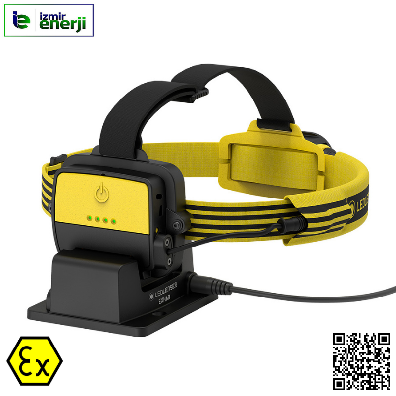 EXH6R Exproof Şarj Edilebilir Kafa Lambası Patlama Riski Olan Alanlarda Güvenle Kullanabilirsiniz.