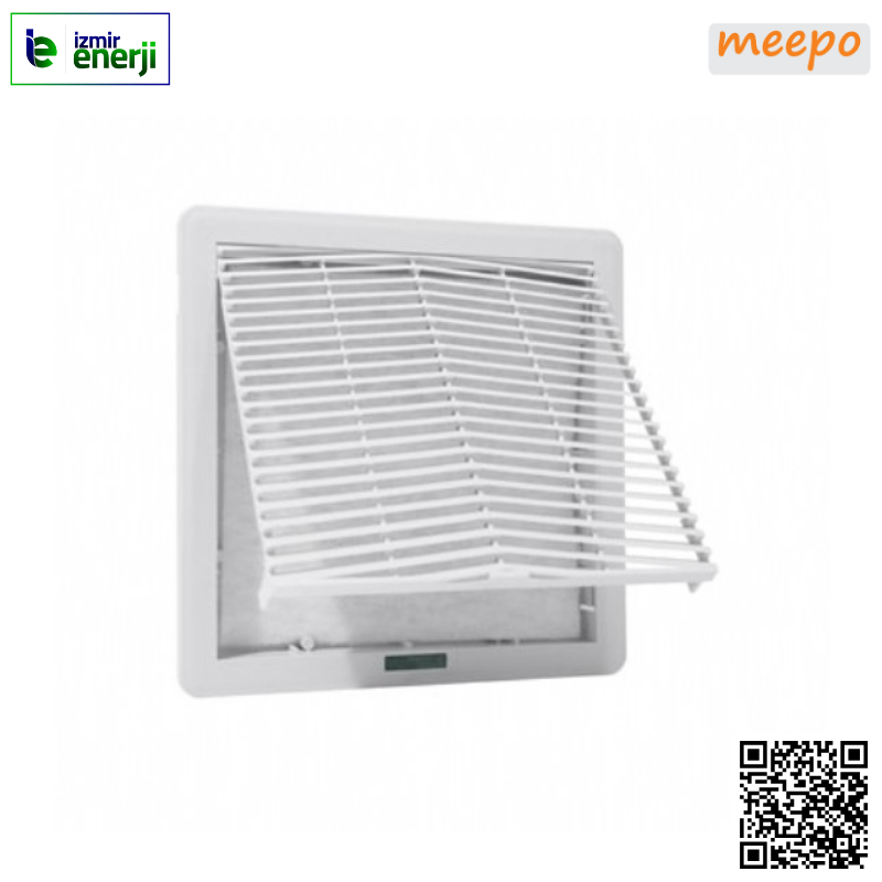 105X105 Filtreli Panjur 7035 Önden Açılır