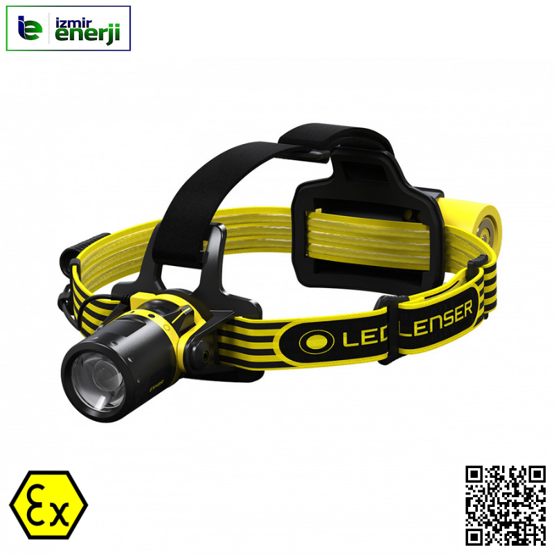 EXH8R Exproof Şarj Edilebilir Kafa Lambası Patlama Riski Olan Alanlarda Güvenle Kullanabilirsiniz.