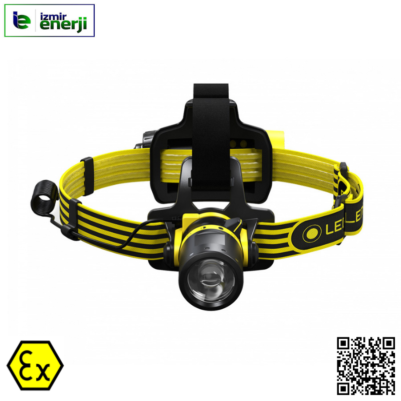 EXH8R Exproof Şarj Edilebilir Kafa Lambası Patlama Riski Olan Alanlarda Güvenle Kullanabilirsiniz.