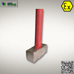 Kıvılcım Çıkarmaz Ex-Proof 55 x 600 mm / 3350g Alman Tipi Balyoz