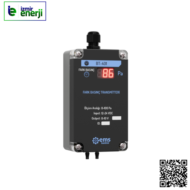 BT-4X1 GÖSTERGELİ FARK BASINÇ TRANSMİTTERİ
