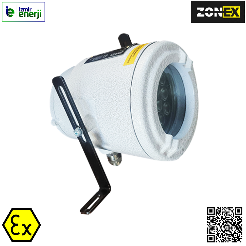 Exproof 220V DC, 15W led ( Kablin , Tank ) Aydınlatma Zone 1
