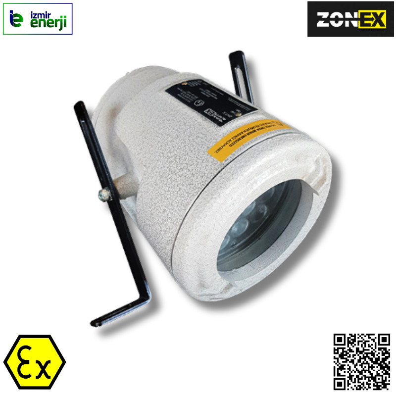 Exproof 220V DC, 15W led ( Kablin , Tank ) Aydınlatma Zone 1