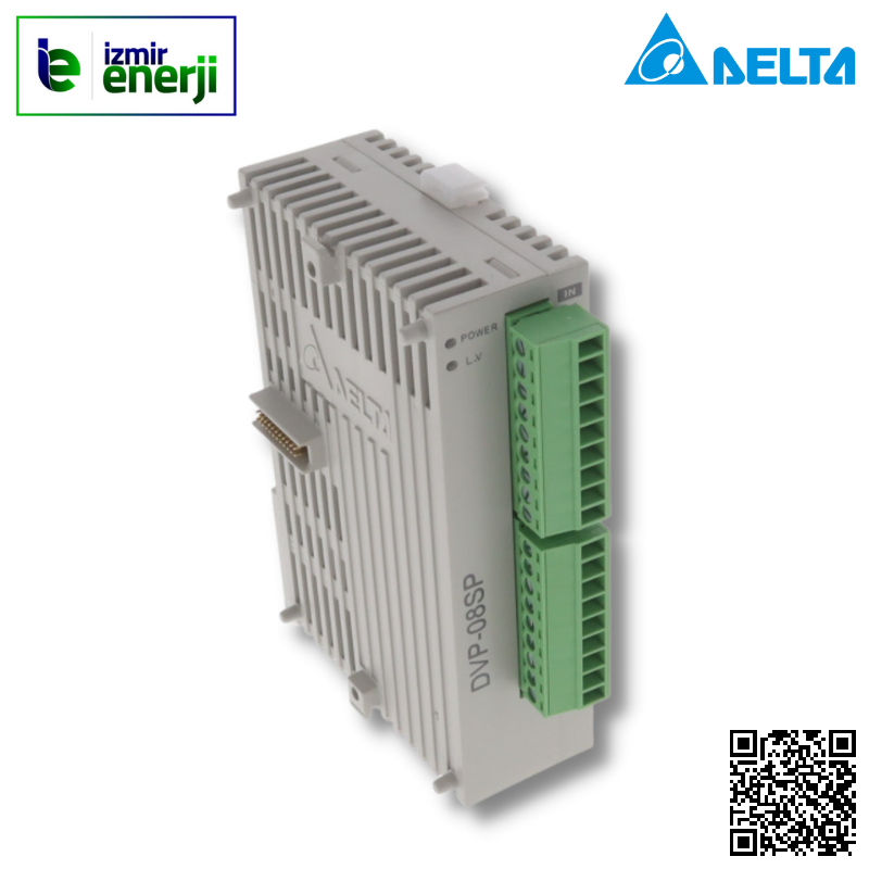 DVP Serisi 8 Dijital Giriş 8 NPN Transistör Çıkış PLC Modül