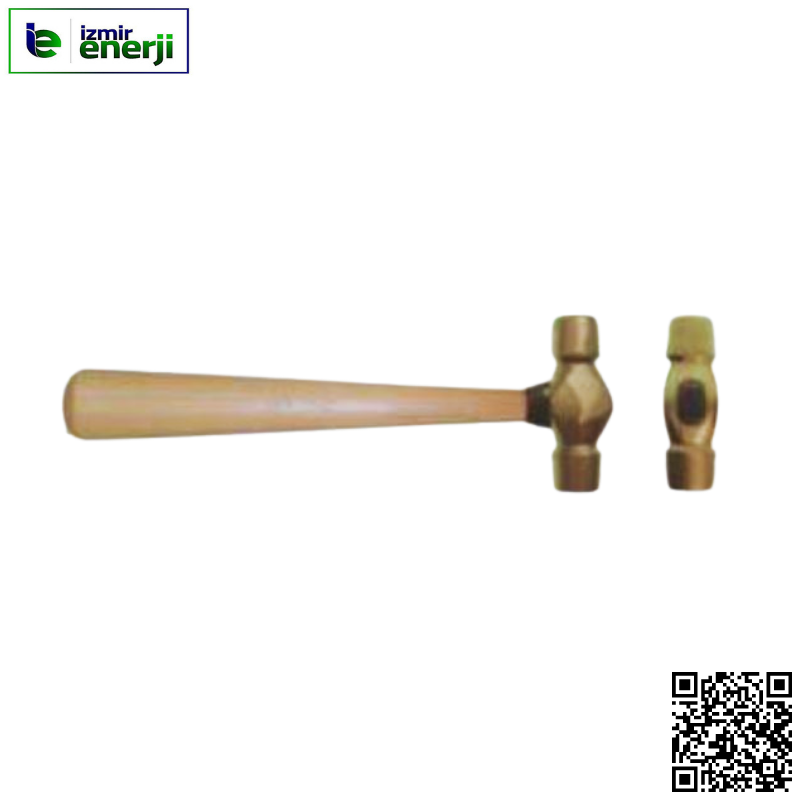 Kıvılcım Çıkarmaz Ex-Proof 24 x 330 mm / 600g Çift Ağızlı Makinist Çekici