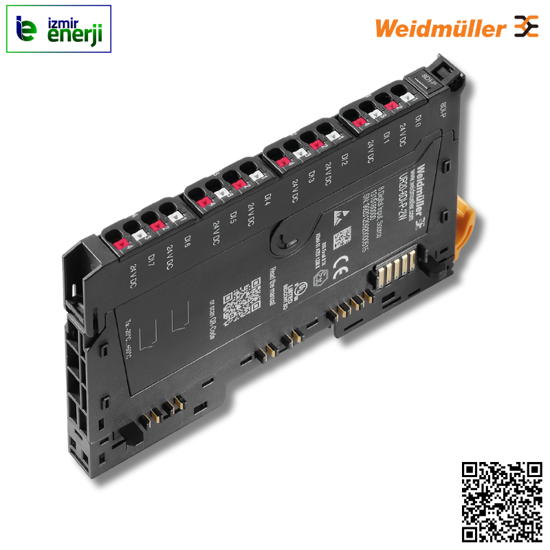 UR20-8DI-P-2W - 8 DI Modülü ( 2 Kablolu ) Pozitif Anahtarlamalı