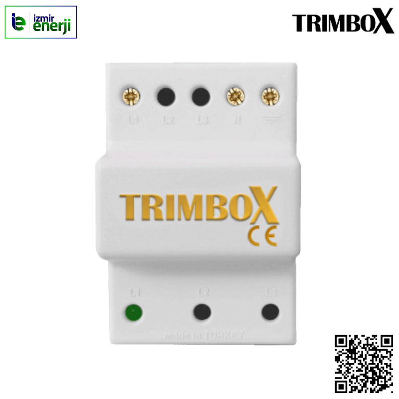 Trimbox Aşırı Gerilim Sönümleyici (Monofaze) (GOLD) (240VAC veya 100A Üzeri Uygulamalarda Kullanılır)