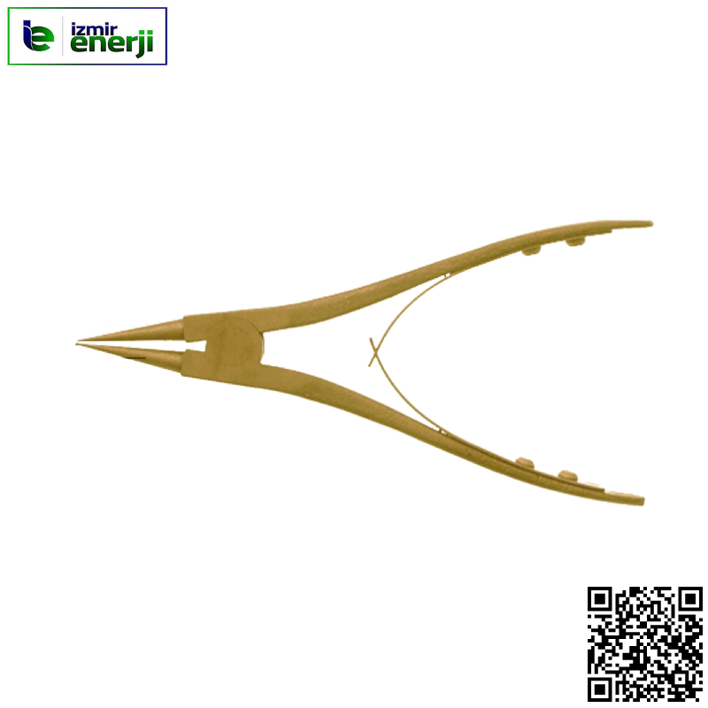 Kıvılcım Çıkarmaz Ex-Proof 9 x 180 mm Dış Sekman Pensesi