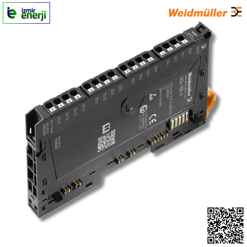UR20-16DO-N 16 DO Modülü ( 1 Kablolu ) 0,5A / Kanal, Negatif Anahtarlamalı
