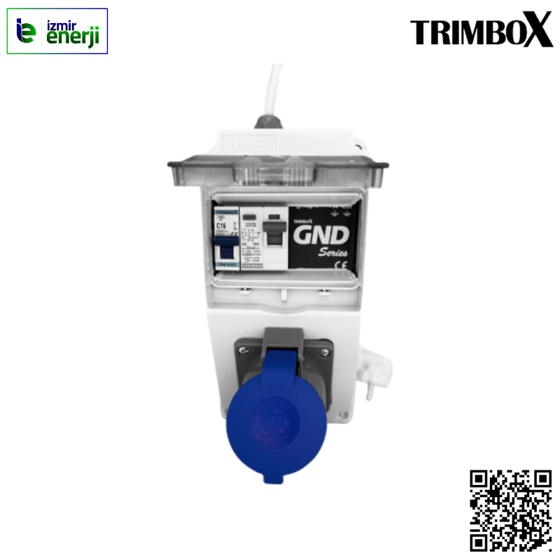 Trimbox Mobil Nötr-Toprak Regülatörü Monofaze (GND 1/10 + 2P Kaçak Akım) GOLD